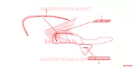 AUTOCOLLANTS pour Honda CB 1100 S ABS de 2015
