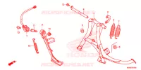 BEQUILLE pour Honda CB 1100 S ABS de 2015