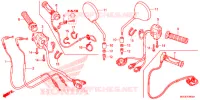 COMMODO   LEVIER   CABLE pour Honda CB 1100 S ABS de 2015