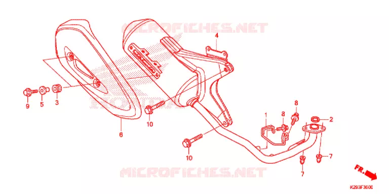 SILENCIEUX D'ECHAPPEMENT Honda SCOOTER 125 SH 2015  ANC125F