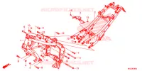CADRE pour Honda CBR 500 R de 2014