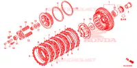 EMBRAYAGE pour Honda CBR 500 R de 2014