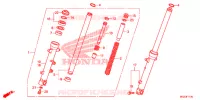 FOURCHE pour Honda CBR 500 R de 2014