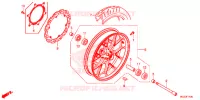 ROUE AVANT pour Honda CBR 500 R de 2014