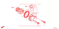 THERMOSTAT pour Honda CBR 500 R de 2014