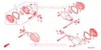 CLIGNOTANT (CB1300SA) pour Honda CB 1300 ABS FAIRING de 2010