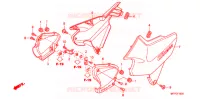 COUVERCLES LATERAUX pour Honda CB 1300 ABS FAIRING de 2010