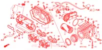 FILTRE A AIR pour Honda CB 1300 ABS, TETE DE FOURCHE de 2013