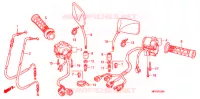 COMMODO   LEVIER   CABLE pour Honda CB 1300 SUPER FOUR de 2009