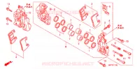ETRIER DE FREIN AVANT pour Honda CB 1300 SUPER FOUR de 2009