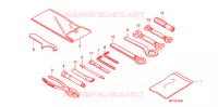 OUTIL pour Honda CB 1300 SUPER FOUR ABS de 2008