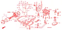 CARTER   POMPE   FILTRE A HUILE pour Honda CB 1300 SUPER FOUR ABS de 2008