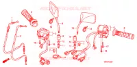 COMMODO   LEVIER   CABLE pour Honda CB 1300 SUPER FOUR ABS de 2008