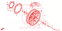 ROUE AVANT pour Honda CB 500 X ABS de 2015