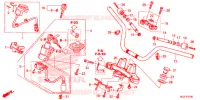 GUIDON   TE DE FOURCHE pour Honda CB 500 X ABS de 2015