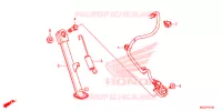 BEQUILLE pour Honda CB 500 X ABS de 2015