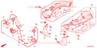 CONDUITS D'ADMISSION pour Honda CBR 1000 RR FIREBLADE TRICOLORE de 2014