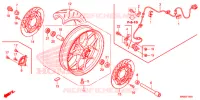 ROUE AVANT pour Honda CBR 1000 RR REPSOL de 2015