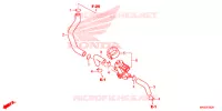 VALVE DE COMMANDE D'INJECTION D'AIR pour Honda CBR 1000 RR SP TRICOLORE de 2015