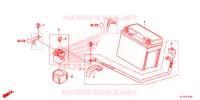 BATTERIE pour Honda CBR 125 REPSOL de 2015