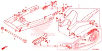 BRAS OSCILLANT pour Honda CBR 125 REPSOL de 2015
