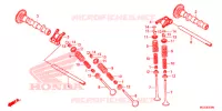 ARBRE A CAMES   SOUPAPE pour Honda CBR 500 R ABS TRICOLOR de 2015
