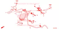 SYSTÈME DE RECYCLAGE DES GAZ pour Honda CBR 500 R ABS TRICOLOR de 2015