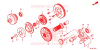 TRANSMISSION PRIMAIRE pour Honda F6B 1800 GOLD WING SILVER de 2015