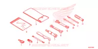 OUTIL pour Honda SH 300 I ABS SPECIAL 3ED de 2015