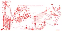 RADIATEUR pour Honda SH 300 I ABS SPECIAL 3ED de 2015