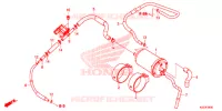 SYSTÈME DE RECYCLAGE DES GAZ pour Honda SH 300 I ABS SPECIAL 3ED de 2015