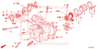 CULASSE pour Honda SH 300 I ABS de 2015