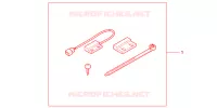 INTERRUPTEUR MAGNETIQUE pour Honda CBR 600 R ABS VERMELHO de 2013