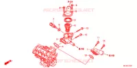 THERMOSTAT pour Honda CBR 600 R ABS RED de 2012