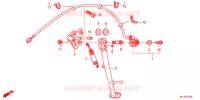 BEQUILLE pour Honda CBR 600 R ABS RED de 2012