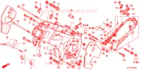 CADRE pour Honda CBR 600 R ABS RED de 2012