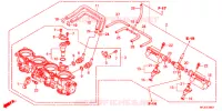 CORPS DE PAPILLON pour Honda CBR 600 R ABS RED de 2012