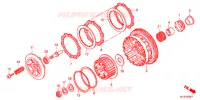 EMBRAYAGE pour Honda CBR 600 R ABS RED de 2012