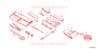 OUTIL pour Honda CBR 600 R ABS RED de 2012