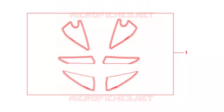 KIT DECO RACING Honda MOTO 600 CBR 2012  CBR600RAC
