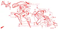 CARENAGES INFERIEUR (D.) pour Honda CBR 600 R ABS PRETO de 2012