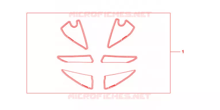 KIT DECO RACING Honda MOTO 600 CBR 2013  CBR600RAC