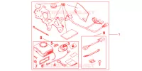 ALARME pour Honda CBR 600 R ABS BLACK de 2012