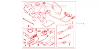 ALARME pour Honda CBR 600 R ABS NOIRE de 2012