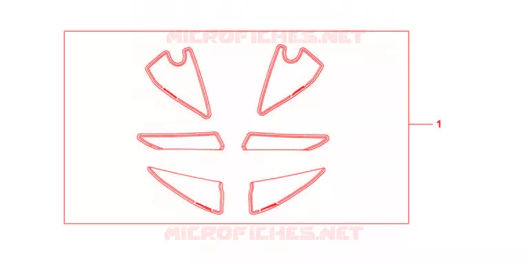KIT DECO RACING Honda MOTO 600 CBR 2012  CBR600RAC