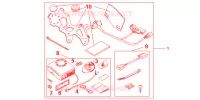 ALARME pour Honda CBR 600 R ABS BLACK de 2012