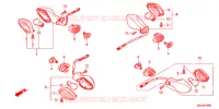 CLIGNOTANT pour Honda NC 700 X ABS de 2013