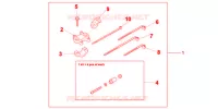 KIT FIXATION GPS pour Honda NC 700 X ABS 35KW de 2013