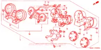 COMPTEUR (CB1300/A/F/F1) pour Honda CB 1300 BLUE de 2005