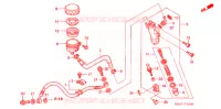 MAITRE CYLINDRE DE FREIN ARRIERE (CB1300/F/F1/S) pour Honda CB 1300 BLUE de 2005